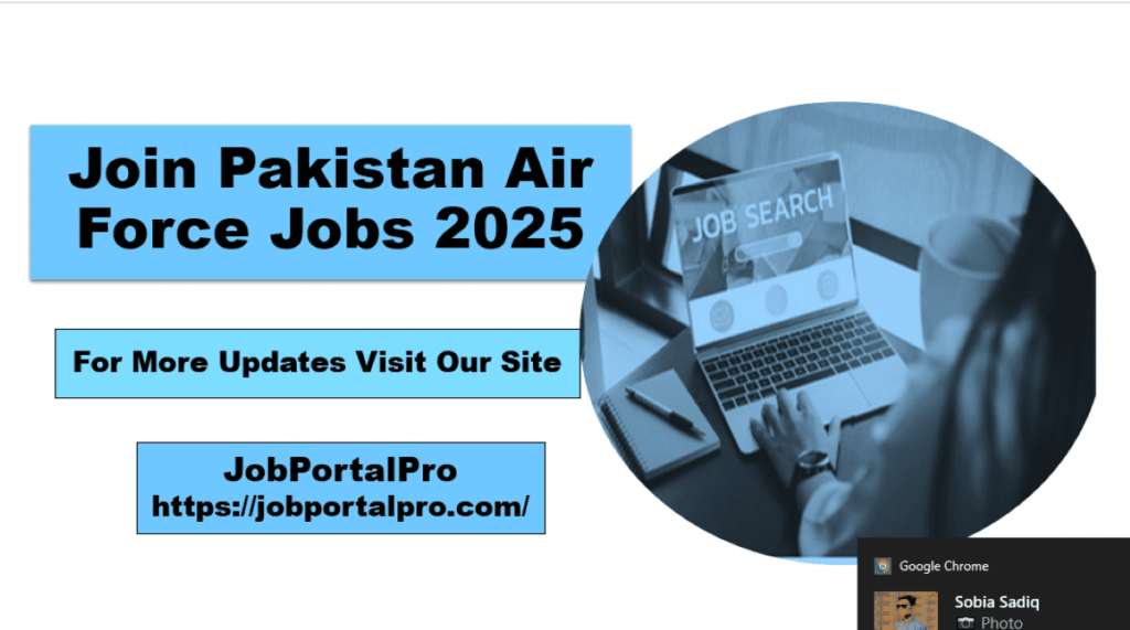 Join Pakistan Air Force Jobs 2025